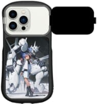 機動戦士ガンダム 水星の魔女 iPhone 14/14 Pro/13/13 Pro/12/12 Pro 対応ハイブリッドガラスケース ティザービジュアル>