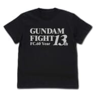 機動武闘伝Gガンダム 第13回ガンダムファイト開催記念Tシャツ BLACK S>