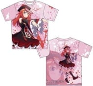 五等分の花嫁 中野五月 描き下ろしフルグラフィックTシャツ レッド メンズLサイズ
