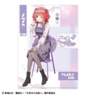 五等分の花嫁∽ A4シングルクリアファイル 中野二乃/メイクアップ
