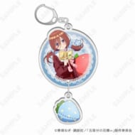 五等分の花嫁∽ いちごルームウェア 2連アクリルキーホルダー 3.三玖>