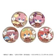 五等分の花嫁∽×サンリオキャラクターズ 缶バッジ 02 ミニキャライラスト