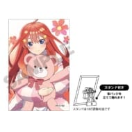 五等分の花嫁 【再販予約4月中旬発送】 アート缶バッジ_五月/ぬいぐるみ抱っこ(立ち絵)