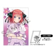 五等分の花嫁 【再販予約4月中旬発送】 アート缶バッジ_二乃/ぬいぐるみ抱っこ(立ち絵)