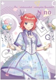 五等分の花嫁* バーチャルキャスト A4クリアファイル 中野二乃