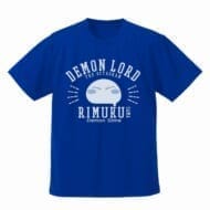 転生したらスライムだった件 リムル様カレッジ ドライTシャツ/BLUE-L>