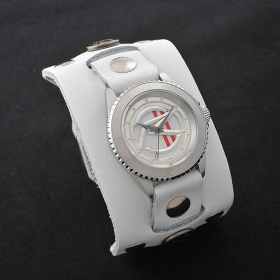 仮面ライダードライブ マッハ× Red Monkey Designs Collaboration Wristwatch Silver925 High-End Model>