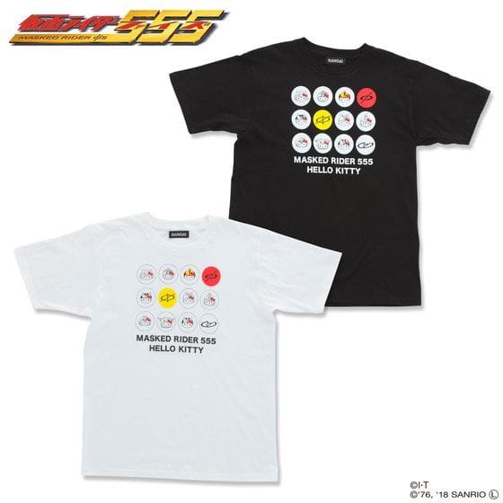仮面ライダー555(ファイズ)×ハローキティ Tシャツ