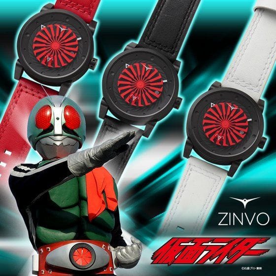 仮面ライダー1号×ZINVO(ジンボ)コラボレーション腕時計>