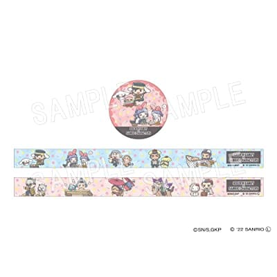 ゴールデンカムイ × サンリオキャラクターズ マスキングテープセット(2種入り)