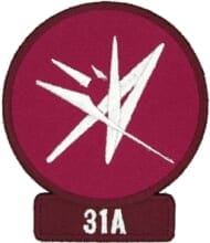 ヘブンバーンズレッド 31A 部隊ロゴ 脱着式ワッペン