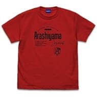 ワールドトリガー Tシャツ 嵐山隊 Tシャツ レッド Lサイズ