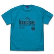 ワールドトリガー 二宮隊 Tシャツ/TURQUOISE BLUE