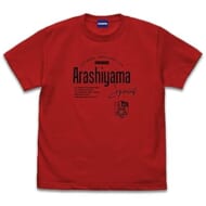 ワールドトリガー 嵐山隊 Tシャツ/RED-M>