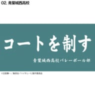 ハイキュー!! 横断幕バスタオル 青葉城西(再販)>