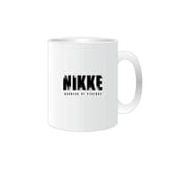 勝利の女神:NIKKE マグカップ タイトルロゴ White