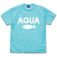 【推しの子】 AQUA Tシャツ/AQUA BLUE-XL