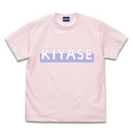 【推しの子】 KIYASE Tシャツ/BABY PINK-L