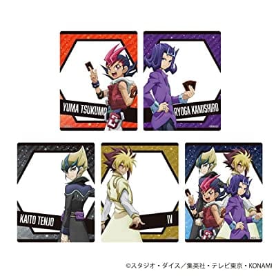 【遊戯王ZEXAL】アクリルカード01/振り向きver. コンプリートBOX(全5種)