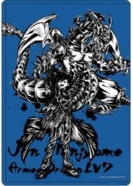 【遊戯王GX】09.万丈目準&アームド・ドラゴン LV7(墨絵イラスト) キャラクリアケース
