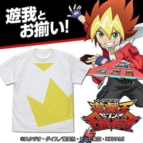 【遊戯王SEVENS】王道遊我 Tシャツ/WHITE