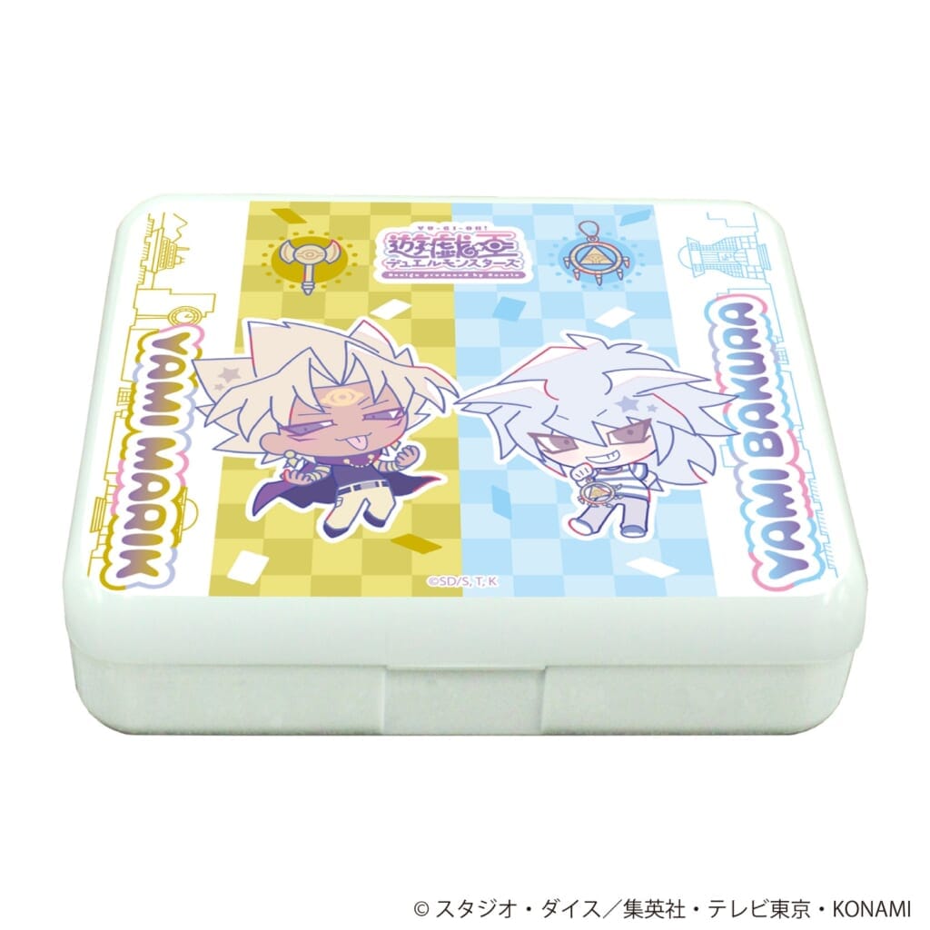 【遊戯王デュエルモンスターズ】Design produced by Sanrio 小物ケース 03 闇マリク 闇バクラ コラボイラスト