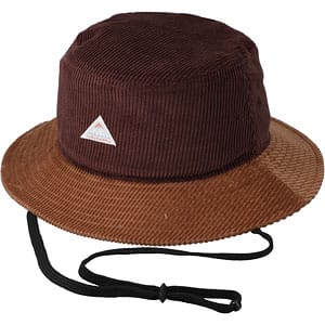 CORDUROY BUCKET HAT 91:DK BROWN/BROWN