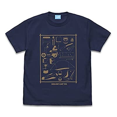 志摩リン キャンプツール Tシャツ INDIGO M