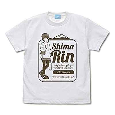 夏キャン志摩リン 描き下ろし Tシャツ ホワイト Sサイズ