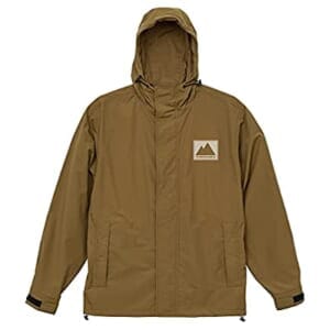 シェルフードジャケット BROWN L