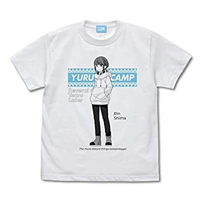 志摩リン Tシャツ/WHITEーL