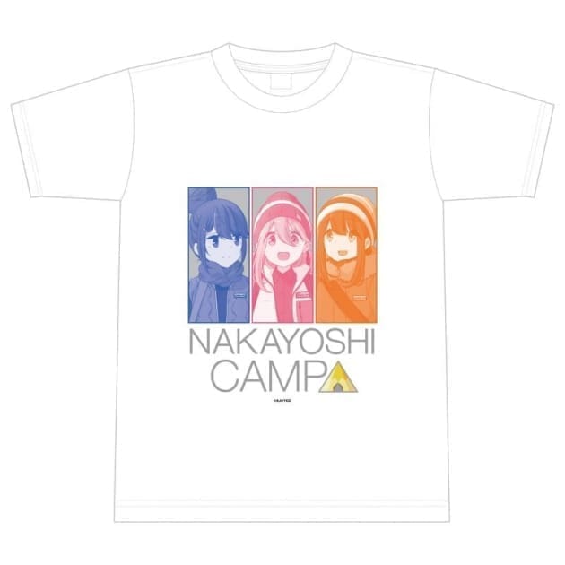 ゆるキャン△ なかよしキャンプ Tシャツ XL