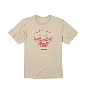 ゆるキャン△ 大垣千明 モチーフ柄 Tシャツ レディース M