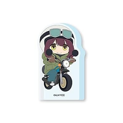 ゆるキャン△ お出かけふぉとすた! 土岐綾乃 on バイク
