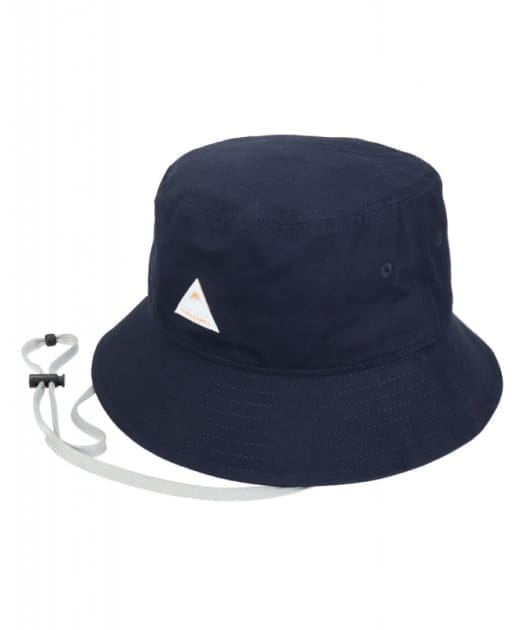 コットンツイルBUCKET HAT NAVY