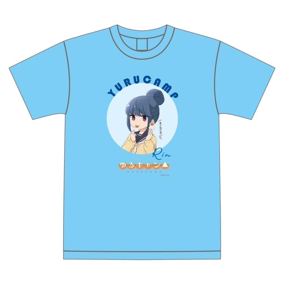 ゆるキャン△しまりんだんご Tシャツ 志摩リン