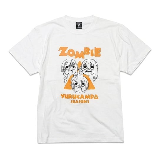 ゆるキャン△ SEASON3 ZOMBIE Tシャツ ホワイト Mサイズ