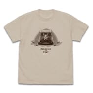 ゆるキャン△ SEASON3』 ちくわinテント Tシャツ/LIGHT BEIGE-L>