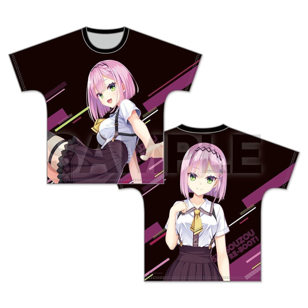 天使☆騒々 RE-BOOT! フルプリントTシャツ003:天音